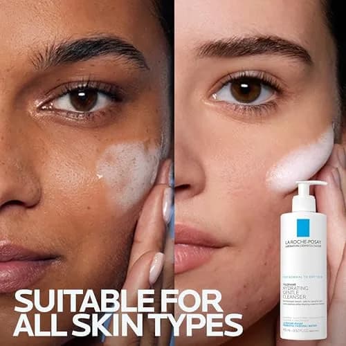 La Roche-Posay Toleriane Hydrating Gentle Facial Cleanser 200ml (6.76 Fl Oz) | Dermatologist Tested for Sensitive Skin thumbnail 5