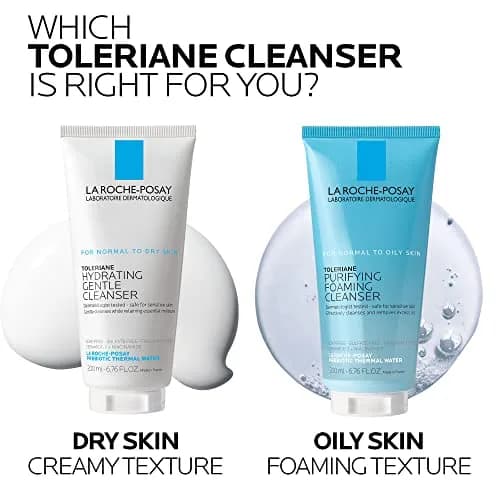 La Roche-Posay Toleriane Hydrating Gentle Facial Cleanser 200ml (6.76 Fl Oz) | Dermatologist Tested for Sensitive Skin thumbnail 7
