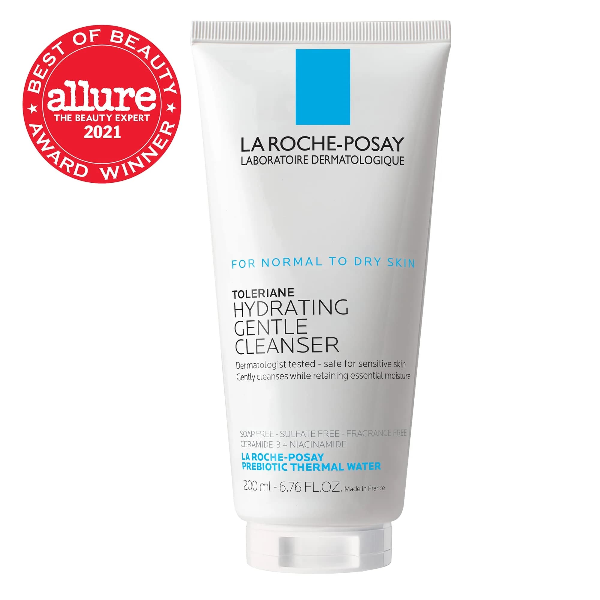 La Roche-Posay Toleriane Hydrating Gentle Facial Cleanser, 200 ml (6.76 Fl Oz) | USA Import - view 8
