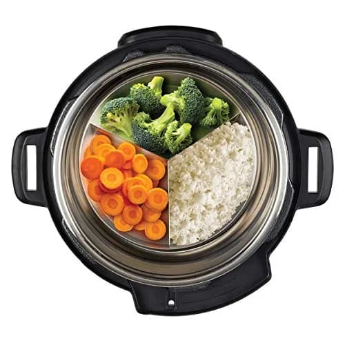 Instant Pot Round Nonstick Cook/Bake Pan with Lid & Divider | 7" 32oz Compatible with 6 & 8 Quart thumbnail 7