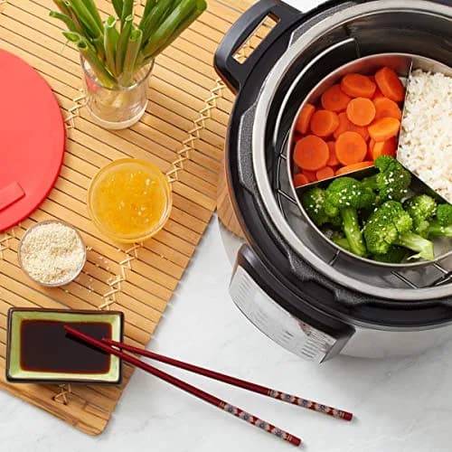 Instant Pot Round Nonstick Cook/Bake Pan with Lid & Divider | 7" 32oz Compatible with 6 & 8 Quart thumbnail 9