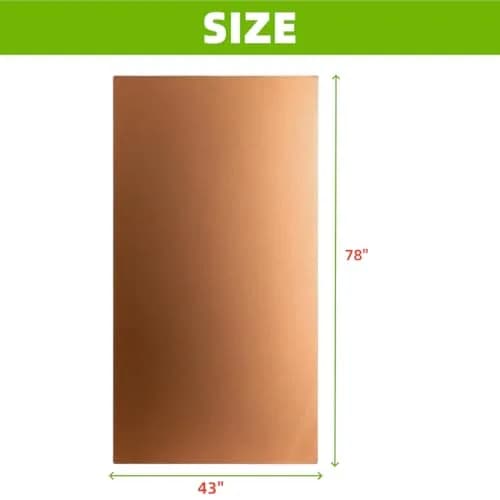 Amradield Copper RFID Blocking Fabric 200cm x 108cm (78"x43") | RF/EMI/EMF Shielding for Smart Meters & WiFi thumbnail 8