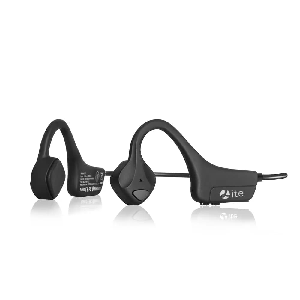 YouthWhisper Bone Conduction Headphones Bluetooth, Wireless Open-Ear Headset with Mic, Titanium Lightweight 10m Range - main product image