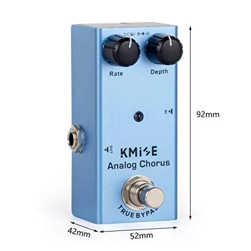 lotmusic Analog Chorus Electric Guitar Effects Pedal 9V | Warm, Quiet, Portable Effect thumbnail 7