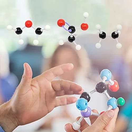 RELIANCER 444PCS Organic Molecular Model Kit with Fullerene, Atoms, Bonds & ABS Box | STEM Science Kits for Students & Teachers thumbnail 9
