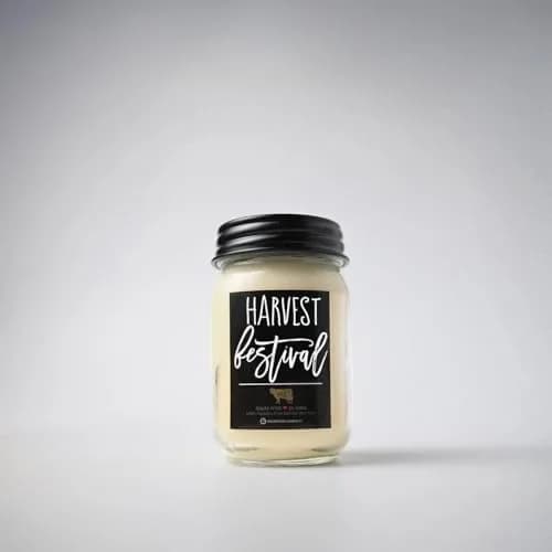 Milkhouse Candle Company Harvest Festival Soy Scented Candle 370ml (13 Oz) | Warm Vanilla Musk Fragrance thumbnail 7