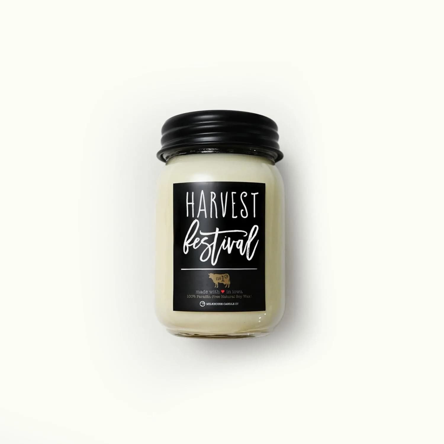 Milkhouse Candle Company Harvest Festival Soy Scented Candle 370ml (13 Oz) | Warm Vanilla Musk Fragrance thumbnail 3