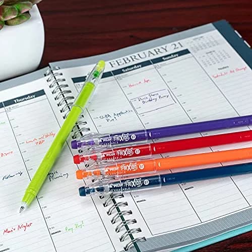 PILOT FriXion ColorSticks Erasable Gel Ink Pens 0.7mm | Mistake-Free Writing for School & Office thumbnail 6