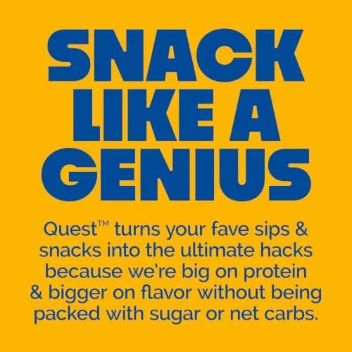 Quest Nutrition Cheddar & Sour Cream Protein Chips 1.1 oz (31g) Bags, 19g Protein, 4g Net Carbs | Gluten-Free Baked Snack thumbnail 6