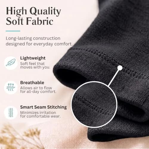 Vive Arthritis Gloves for Men & Women - X-Small, Black | Compression Hand Gloves for Rheumatoid Pain Relief - view 3