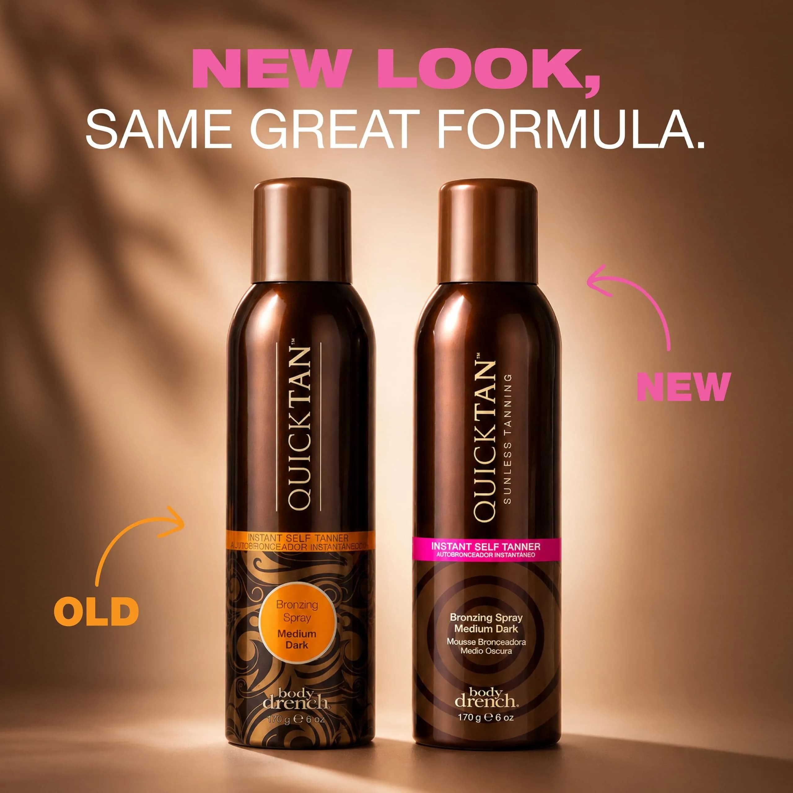 Body Drench QuickTan Instant Bronze Self Tanning Spray Medium/Dark 355ml (12 fl oz) | Streak-Free Glow - view 7