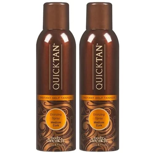 Body Drench QuickTan Instant Bronze Self Tanning Spray Medium/Dark 355ml (12 fl oz) | Streak-Free Glow thumbnail 1