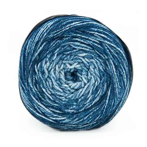 Lion Brand Yarn Mandala Ombré Yarn Harmony Blue Multicolor 315m (344 Yd) | Crochet & Knit Worsted Weight thumbnail 9