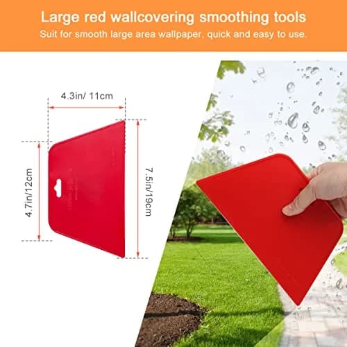 Luxiv 5 Pcs Car Window Tint Application Tool Kit | Film Squeegees Scrapers thumbnail 4