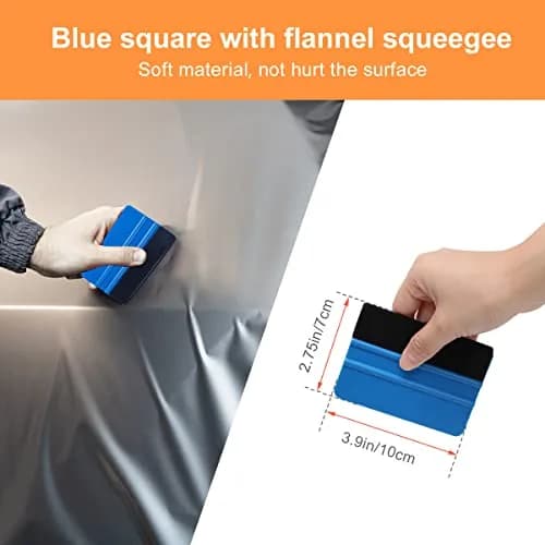 Luxiv 5 Pcs Car Window Tint Application Tool Kit | Film Squeegees Scrapers thumbnail 5