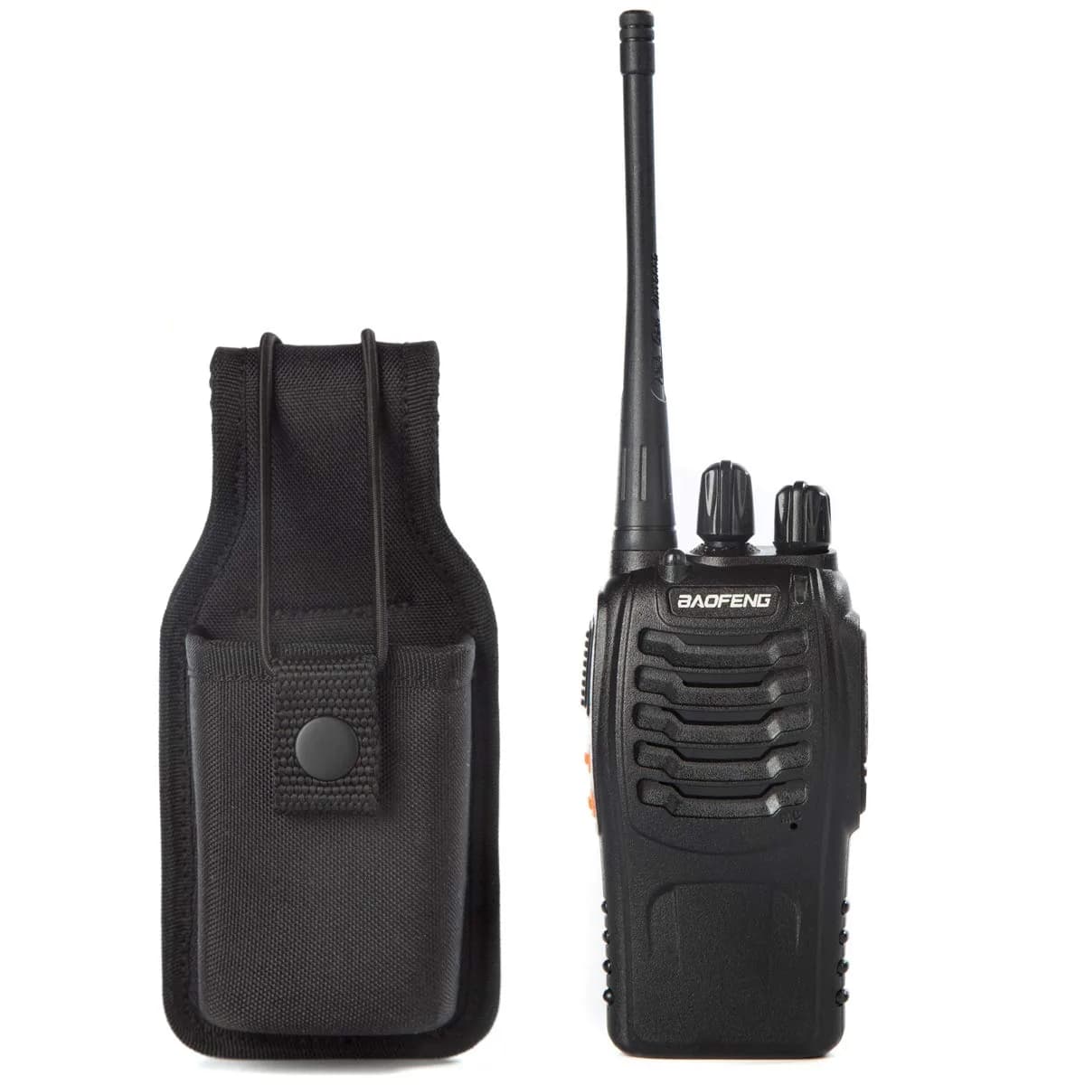 LUITON Nylon Radio Holster Pouch | Fits Most Handheld Radios with Duty Belt Clip - view 5
