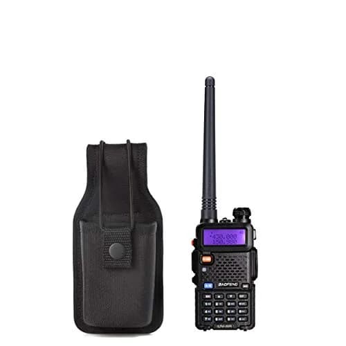 LUITON Nylon Radio Holster Pouch | Fits Most Handheld Radios with Duty Belt Clip thumbnail 7