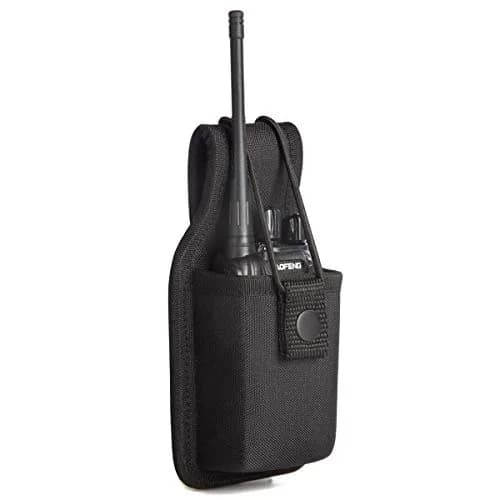 LUITON Nylon Radio Holster Pouch | Fits Most Handheld Radios with Duty Belt Clip thumbnail 2