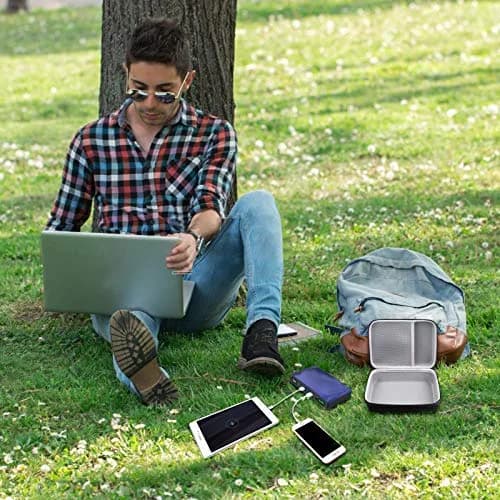 GWCASE Hard EVA Case for Halo Bolt 58830/44400/57720 Jump Starters | Portable Organizer with Mesh Pocket thumbnail 7
