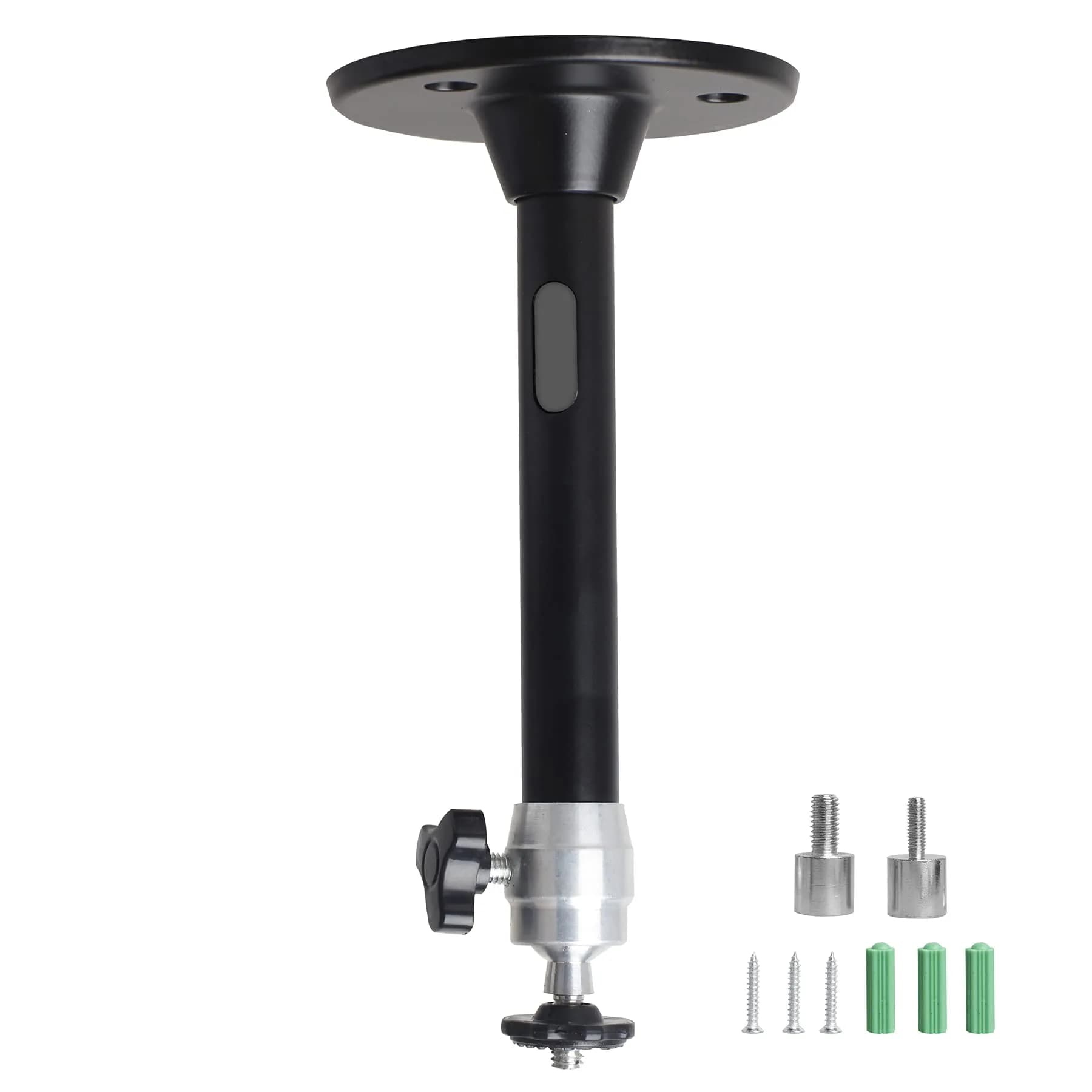 YiePhiot Black Mini Projector Mount Stand 175mm (6.89 inches) | Secure Ceiling/Wall Mount for Mini Projectors - main product image