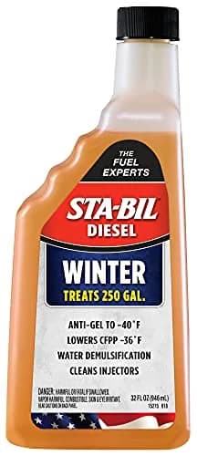 STA-BIL Diesel Winter Anti-Gel Fuel Treatment 32 fl oz | Prevents Gelling to -40°F, Removes Water, Cleans Injectors thumbnail 1
