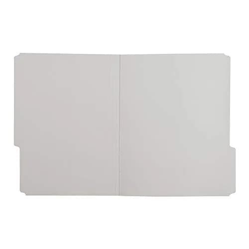 Amazon Basics File Folders for Organization, Letter Size, 1/3 Cut Tab, Gray, 36-Pack | Sturdy Paper Stock thumbnail 3