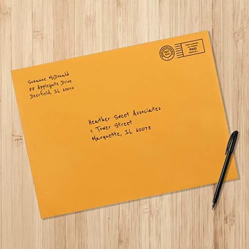 Amazon Basics Clasp Kraft Envelopes 10" x 13" (25.4cm x 33cm) | 100-Pack for Documents & Mailing thumbnail 5