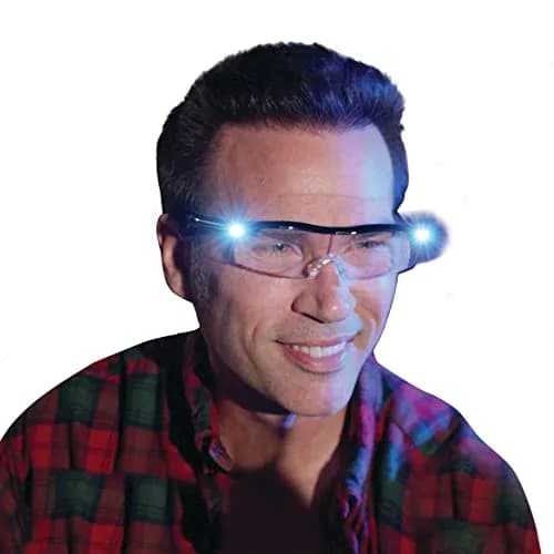 Mighty Sight LED Magnifying Eyewear 1 Count | Hands-Free 160% Magnification with Bright LEDs thumbnail 7