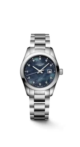 Longines Conquest Classic Quartz Watch 29.50MM Silver Dial | Sporty Elegance for Women thumbnail 1
