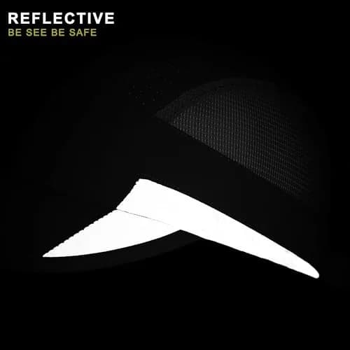 GADIEMKENSD Running Hat UPF 50+ | Breathable, Quick Dry, Reflective, Unisex Summer Sports Cap (55.9-59.7cm) thumbnail 3