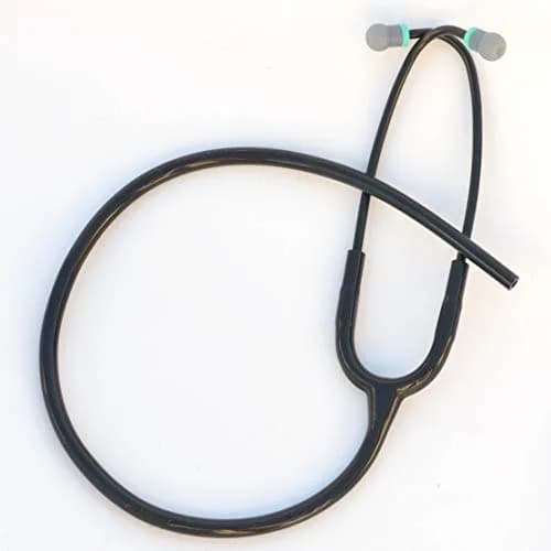CardioTubes BlackBlack Stethoscope Tubing Kit for Littmann Master Cardiology & Cardiology III (7mm Binaurals) - main product image
