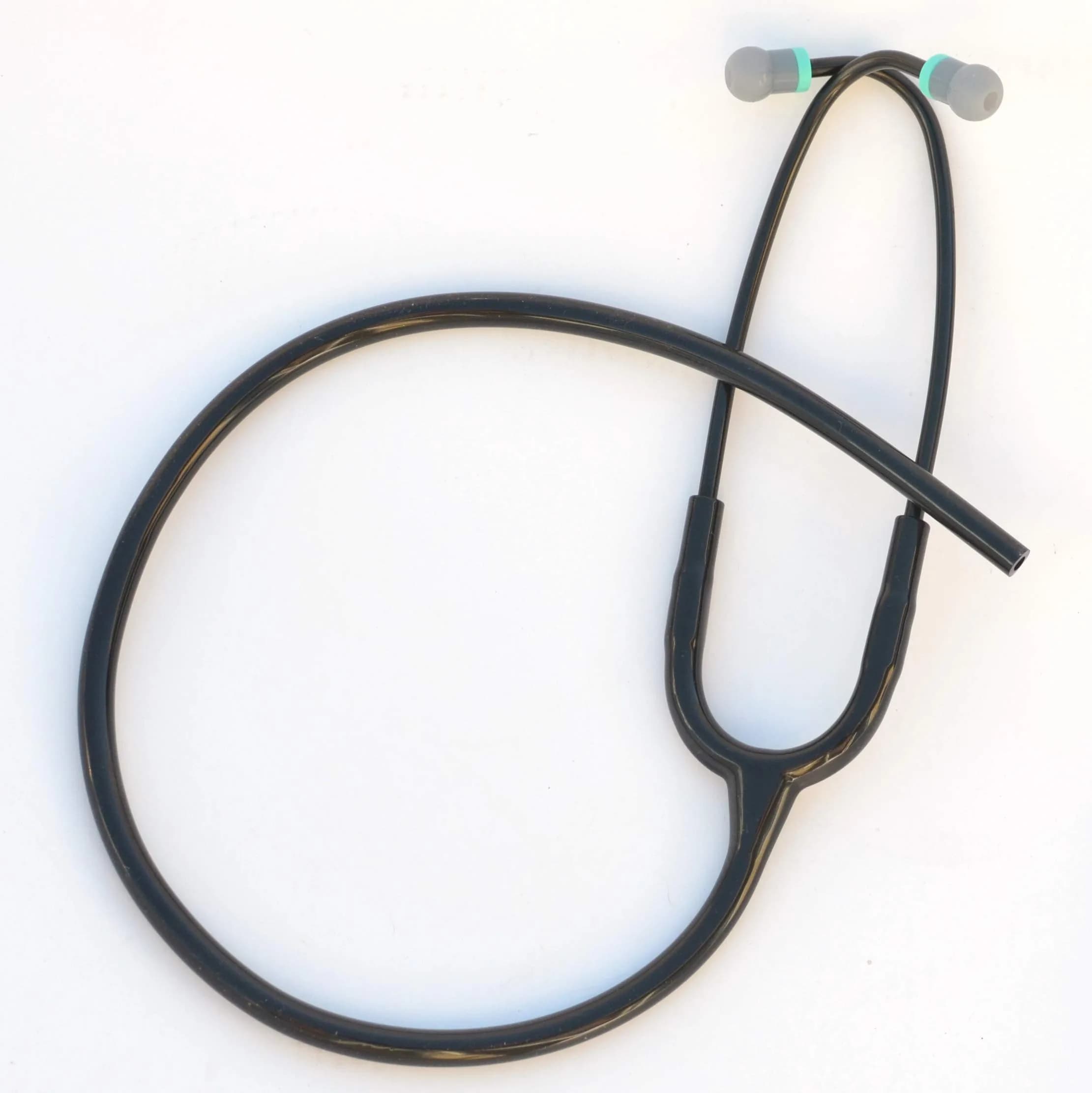CardioTubes BlackBlack Stethoscope Tubing Kit for Littmann Master Cardiology & Cardiology III (7mm Binaurals) thumbnail 1