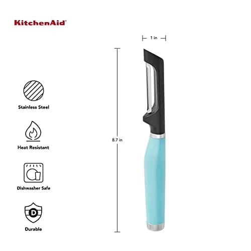 KitchenAid Soft Classic Euro Peeler | Double-Edged Serrated Blade, Ergonomic Handle thumbnail 2