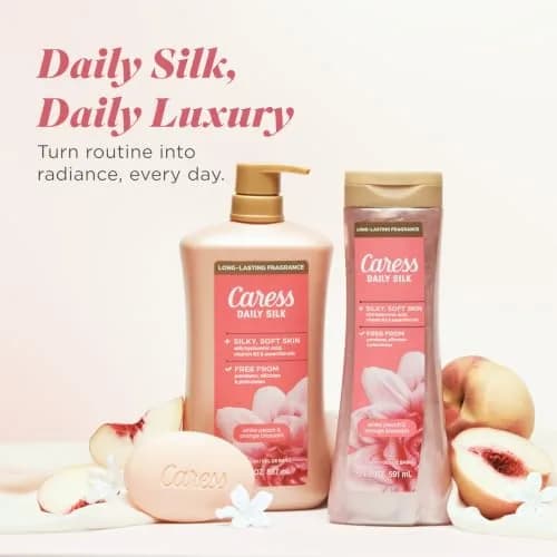 Caress Moisturizing Body Soap for Women, Silky Soft Skin, 3.15 oz, 48 Bars | Long-lasting Fragrance & Nourishment thumbnail 8
