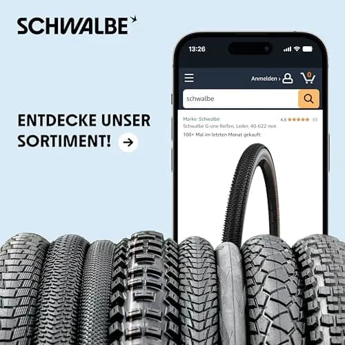 Schwalbe Hurricane Bicycle Tire – All-Round 27.5x2.40 | All Terrain MTB & Trekking Tire thumbnail 7