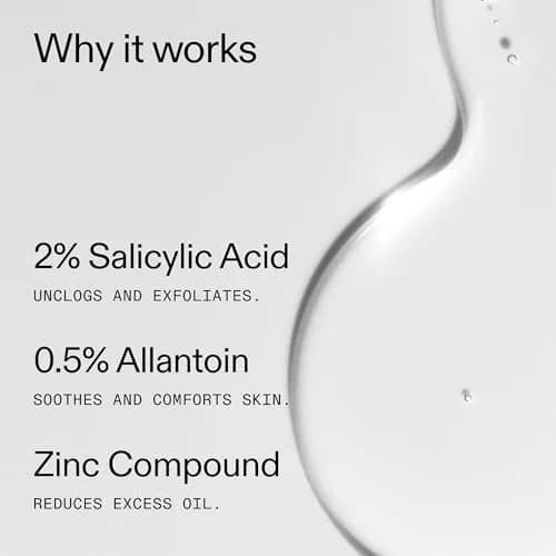 The INKEY List Salicylic Acid Cleanser 5 fl oz | Oil-Control, Blackhead & Breakout Reduction for All Skin Types thumbnail 5