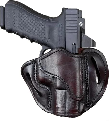 1791 Gunleather OWB Holster Fits Glock 19, 26, 27, Shield Plus, VP40, XDS | Concealed Carry Leather thumbnail 1