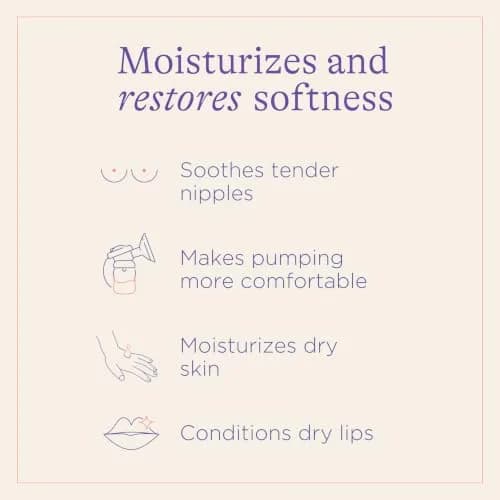 Lansinoh Organic Nipple Butter, 56g (2 oz) | USDA Certified Organic, Safe for Baby, Hypoallergenic thumbnail 4