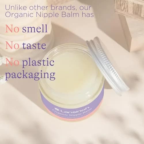 Lansinoh Organic Nipple Butter, 56g (2 oz) | USDA Certified Organic, Safe for Baby, Hypoallergenic thumbnail 5