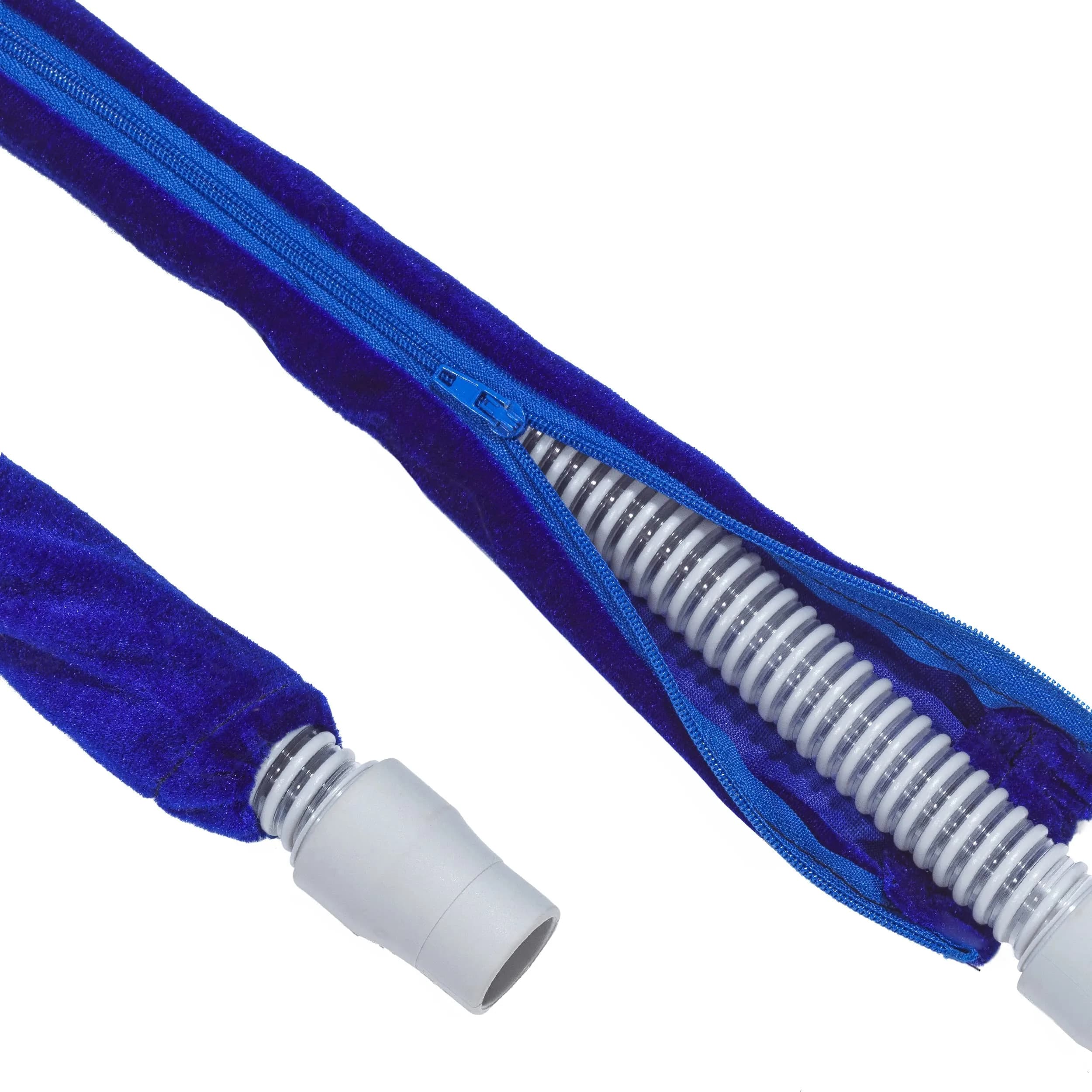 MARS WELLNESS CPAP Tube Hose Cover - Wrap Fleece Skin - Full Length Zipper (6 Foot) | Insulation & Noise Reduction — 6 Foot