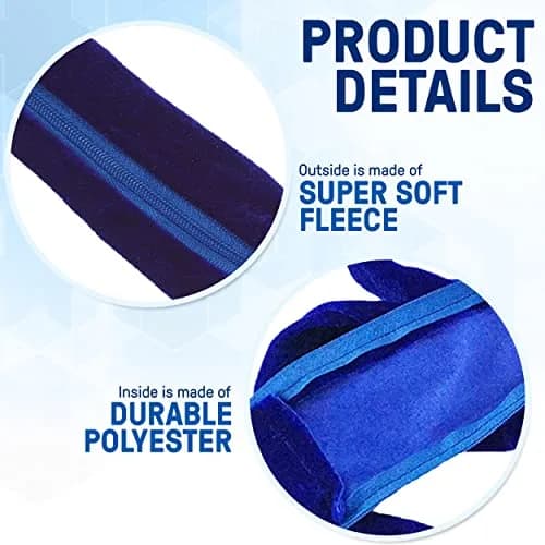 MARS WELLNESS CPAP Tube Hose Cover - Wrap Fleece Skin - Full Length Zipper (6 Foot) | Insulation & Noise Reduction thumbnail 5