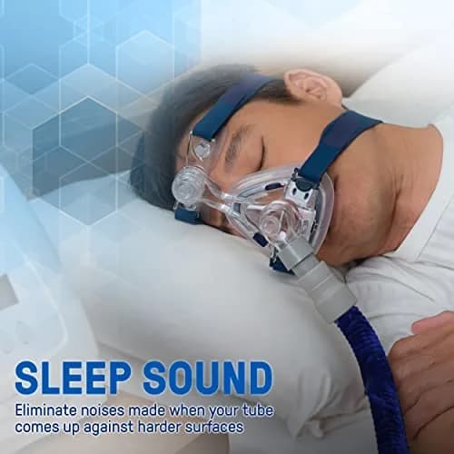 MARS WELLNESS CPAP Tube Hose Cover - Wrap Fleece Skin - Full Length Zipper (6 Foot) | Insulation & Noise Reduction thumbnail 3