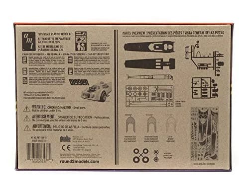 AMT Skill 2 Model Kit Digger Dragster The Funny Fueler 1/25 Scale Model | Plastic Model Kit for Collectors thumbnail 4