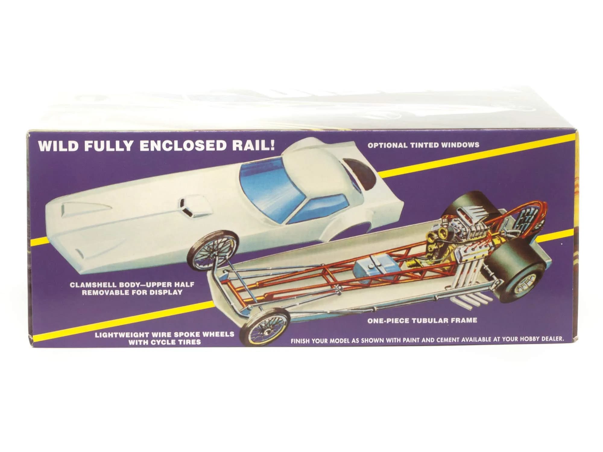 AMT Skill 2 Model Kit Digger Dragster The Funny Fueler 1/25 Scale Model | Plastic Model Kit for Collectors - view 3