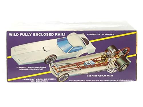 AMT Skill 2 Model Kit Digger Dragster The Funny Fueler 1/25 Scale Model | Plastic Model Kit for Collectors thumbnail 3
