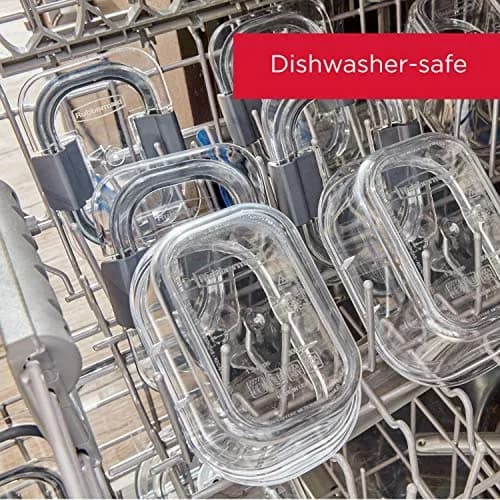 Rubbermaid Brilliance BPA Free 44-Piece Food Storage Containers Set with Lids | Airtight & Leak-Proof for Meal Prep thumbnail 7