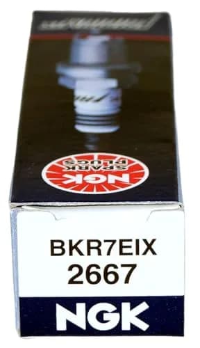 NGK Iridium IX Spark Plug 4 Pack | Compatible with Audi, Buick, Chevy, VW | 14mm Thread, 0.6mm Electrode (4 Pack, Iridium IX) thumbnail 5