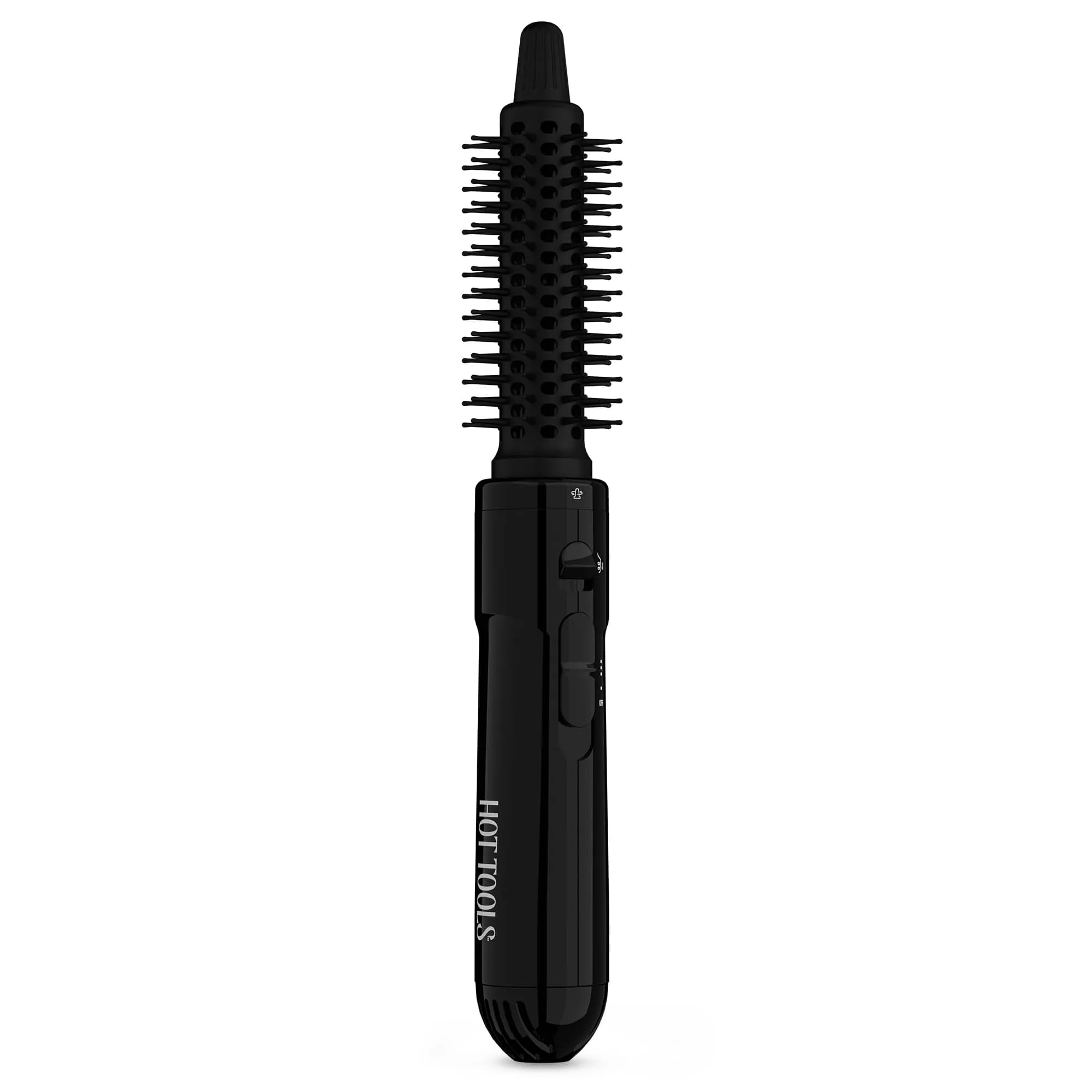 Hot Tools Pro Artist Hot Air Styling Brush | Style, Curl & Touch Ups (1”) Black