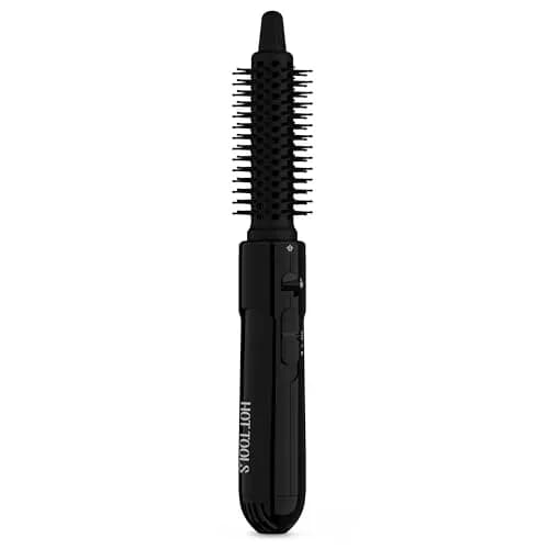 Hot Tools Pro Artist Hot Air Styling Brush | Style, Curl & Touch Ups (1”) Black thumbnail 1