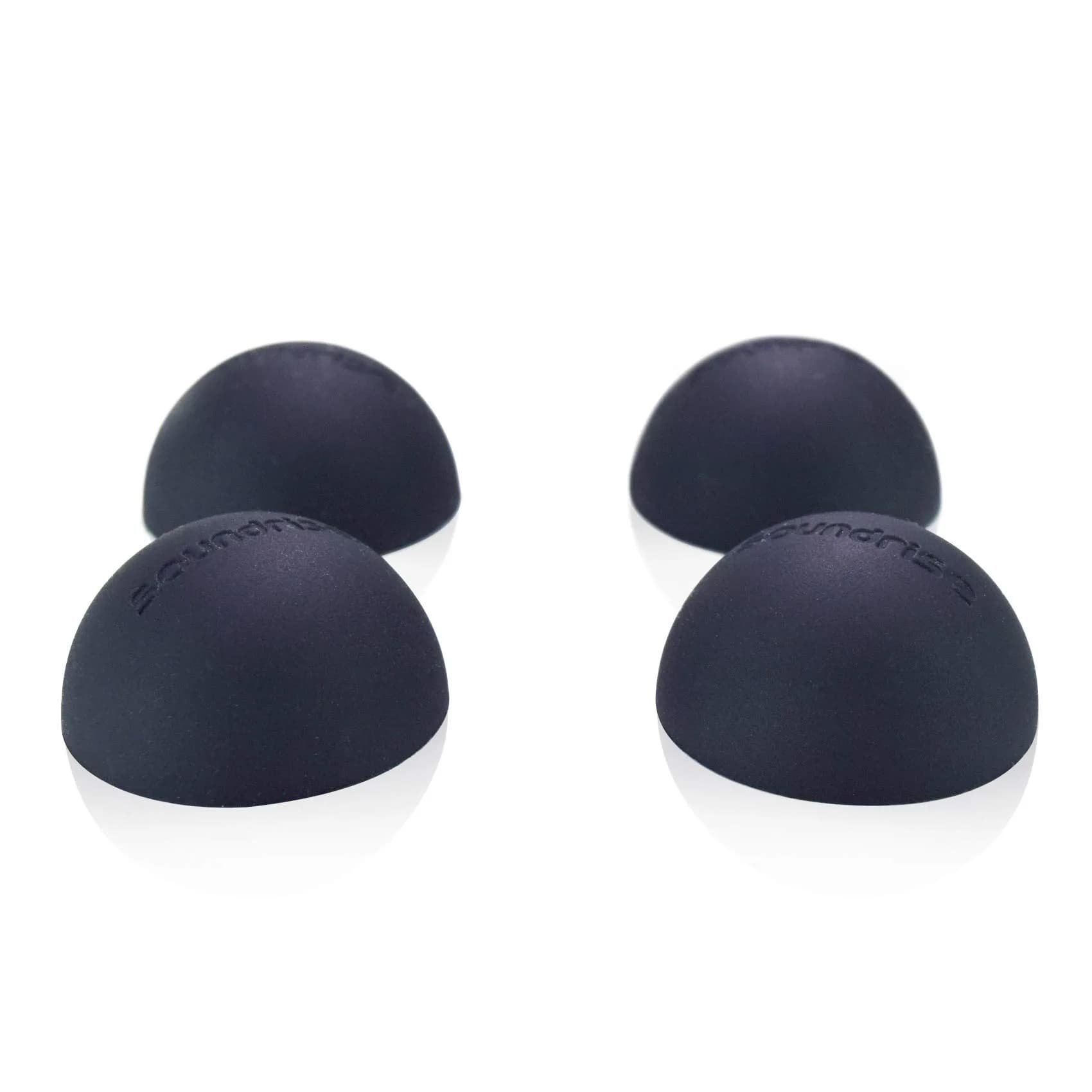 Soundrise DOMES Isolation Pads 1.25 inch (3.175 cm) Black | Reduce Vibration for Clearer Audio - main product image